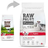 Raw Paleo Ultra Mini Biff Små Hunder Hundemat 8kg