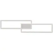JUST LIGHT LED-taklampe Asmin, CCT, stål, 109,5x25,7cm