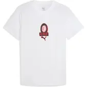 Puma AC Milan FtblCulture Tee Men, Sport, White/Red, XL