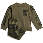 Adidas Seasonal Essentials Camo Fleece Jogger In French Terry Sett