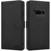 Tech-Protect lommebokveske for Nothing Phone 3A - matt svart
