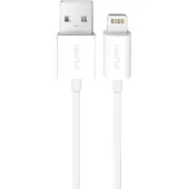 Puro TPE 12W USB-A - Lightning-kabel 3 m - hvit