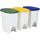 Denox Søppelbøtte 25l 3 Enheter