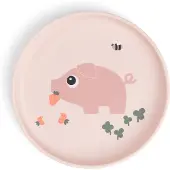 Done by Deer Tallerken - Tiny Farm - Powder - - OneSize - Tallerken