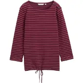 Tom Tailor Structured 3/4-ermet T-skjorte
