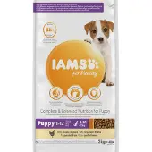 IAMS Advanced Nutrition Puppy Small / Medium med kylling - 3 kg