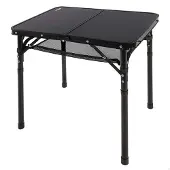 Aktive 63086 Høydejusterbart Sammenleggbart Campingbord