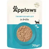 Applaws Økonomipakke Cat Natural i buljong 48 x 70 g - Kyllingbryst