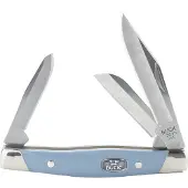 Buck Cadet Blue Nickel Silver