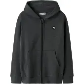 Name it Cardigan - Noos - Svette - NkmVimo - Mørkegrå Melert - - 6 år (116) - Cardigan