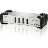 Aten CS1734B - KVM / lyd / USB-svitsj - 4 x KVM/lyd/USB - stasjonær
