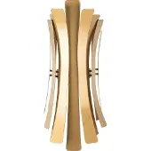 Opviq Vegglampe Lınea, gullfarget, høyde 48 cm, metall, E14