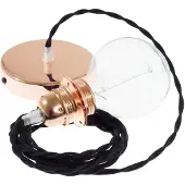 Creative Cables Tc04 50 Cm Hengelampe Pendel For Lampeskjerm