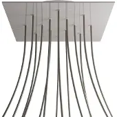 Creative Cables Stål Kroq4014f109 Xxl Rose-one Sett Med Firkantede Satengroser