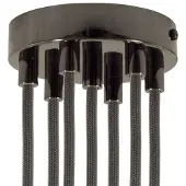 Creative Cables Krm576fbrterm Metall Sylindrisk Lampe Takrosett Kit