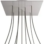 Creative Cables Stål Kroq409xf109 Xxl Rose-one Sett Med Firkantede Satengroser