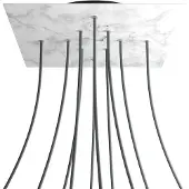 Creative Cables Krovnq4010f105 Xxl Rose-one Square Carrara Marmor Rose Sett