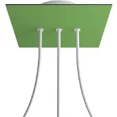 Creative Cables Kroq203lf116 Rose-one Square Green Meadow Rose-sett