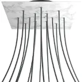 Creative Cables Krovnq4014f105 Xxl Rose-one Square Carrara Marmor Rose Sett
