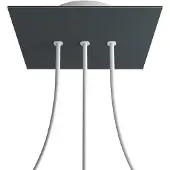 Creative Cables Kroq203lf111 Rose-antracite Firkantet Enkeltsett