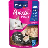 Vitakraft Poesie Delice Sauspose Kattemat Med Hyse 85g 23 Enheter