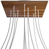 Creative Cables Kroq4012f110 Xxl Rose-one Kvadratisk Trerosa-sett