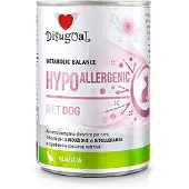 Disugual Hypoallergen Våtfôr Med Vaktler Til Hund 6x400g