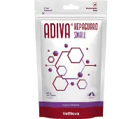 Vetnova Adiva Hepaguard Kosttilskudd For Kjæledyr 30 Enheter