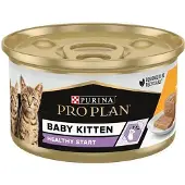 Purina Pro Plan Kattunge Mousse Kylling Kattesnacks 85g 24 Enheter