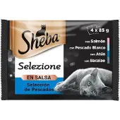 Mars Sheba Cuisine Selection Fiskeboks 4x85g Kattesnacks 13 Enheter