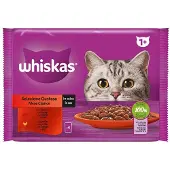 Mars Whiskas Selection Meats Classic 4x85g Kattesnacks 13 Enheter