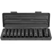 JBM 1/2´´ Slagpipe Sett Med 12 Kanter Lange 11 Stykker