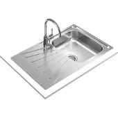 Teka Starbright 45 E-xp 1c 1e Rev Vask Med Skyllekum