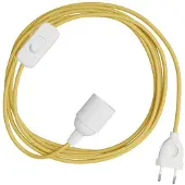 Creative Cables Snakebis E14 Lampesokkel Med Ledning 3 M