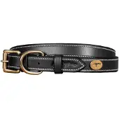 Dyon Flat Leather Hundehalsbånd