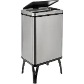 Wellhome Smart Søppelbøtte Med Automatisk åpning Og Manuell Kontakt 40l