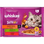 Whiskas Tasty Mix Country Våtfôr Til Katt 4x85g 13 Enheter