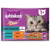 Whiskas Smakfull Duo Hav & Fjell Våtfôr Til Katt 13x4x85g