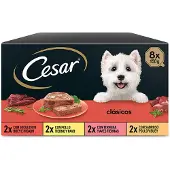 Cesar Multipack 8 Klassikere Våtfôr Til Hund 3x8x150g