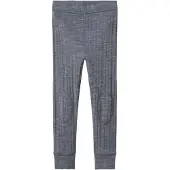 Name it Leggings - Ull - Noos - NmmWang - Falkstone Grey - - 5 år (110) - Leggings - Ull