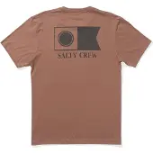 Salty Crew Flagship T-skjorte brun