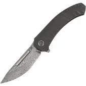 Kansept Knives Hira Framelock Damascus