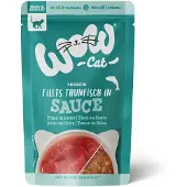 WOW Cat i saus 8 x 85 g - Tunfisk
