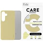 CARE by PanzerGlass Fashionable Case Chardonnay w. QI Compatible Samsung Galaxy S25