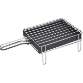 Sauvic Rustfritt Stål Bordgrill Med Skuff 25x20 Cm