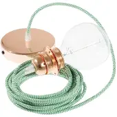 Creative Cables Rz06 Zigzag 2 M Hengelampe Pendel For Lampeskjerm