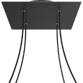 Creative Cables Krovnq404f103 Xxl Rose-en Firkantet Mattsvart Rose Kit