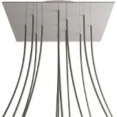 Creative Cables Stål Kroq4012f109 Xxl Rose-one Sett Med Firkantede Satengroser