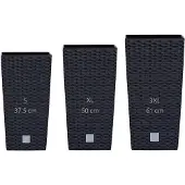 Wellhome Rato 11.4x26.6x49l Set S Blomsterpotte 3 Enheter