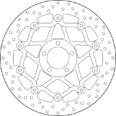 Brembo Oro 78b408a1 Flytende Bremseskive